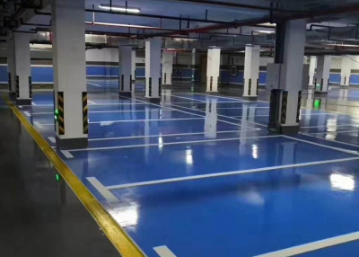 张家港车库停车场地坪